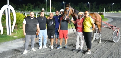 Il Gran Premio Marche Elio Mattii ha acceso la notte del trotto