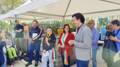 MONTERUBBIANO: INAUGURATA UFFICIALMENTE LA NUOVA ISOLA ECOLOGICA