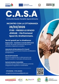 Welfare di comunit&agrave;: a Grottammare arriva C.A.S.A.