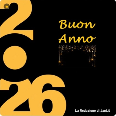 Dalla Redazione di Jant.it l'augurio di Buon Anno