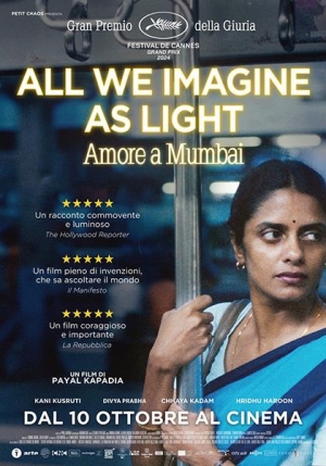 Cineforum Sbt Buster Keaton: gioved&igrave; 21 novembre proiezione di ALL WE IMAGINE AS LIGHT di Payal Kapadia