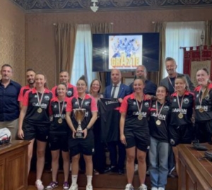 Alle Panthers di Roseto degli Abruzzi l&rsquo;omaggio della Provincia