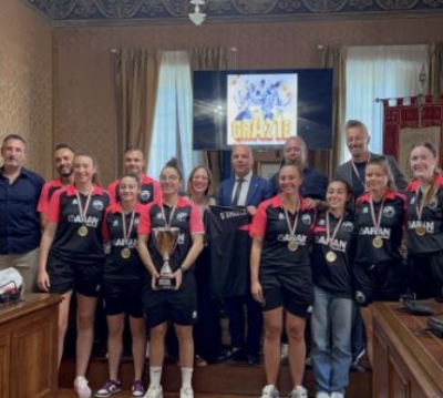 Alle Panthers di Roseto degli Abruzzi l’omaggio della Provincia