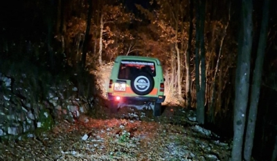 Tre alpinisti bloccati in una zona impervia, salvataggio eseguito nella notte