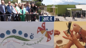 INAUGURATO AD OFFIDA IL NUOVO POLO SCOLASTICO 0-6 ANNI IL BRUCO E LA FARFALLA