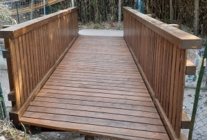 Ascoli Piceno - Missione compiuta: sistemato il ponte a Villa Sant'Antonio