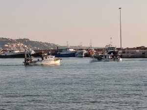 Spunta striscione di protesta a San Benedetto, 'No alla cassa di colmata'