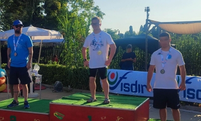 Andrea Rebichini neo Campione Italiano di Nuoto Fisdir