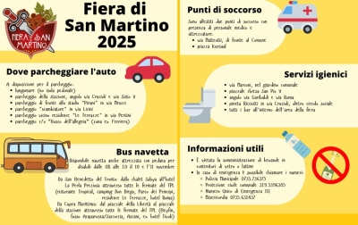 Fiera di San Martino, misure di sicurezza, viabilità e servizi
