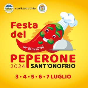 Torna la festa del peperone a Sant'Onofrio di Campli. Terza edizione con piatti della tradizione e musica live