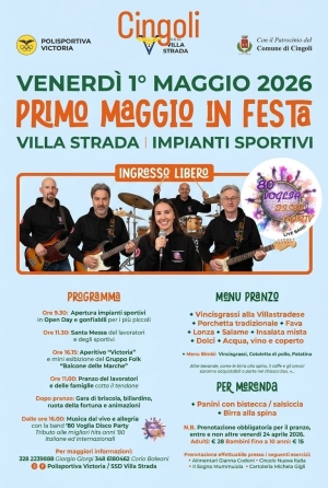 Festa del 1 Maggio a Cingoli