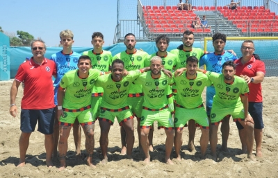 L'Happy Car Samb chiude in bellezza la tappa di Cirò Marina con una goleada: Roma battuta per 9-4