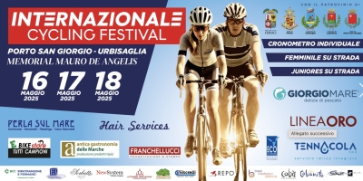 Internazionale Cycling Festival: tre giorni di grande spettacolo in arrivo a Porto San Giorgio e Urbisaglia
