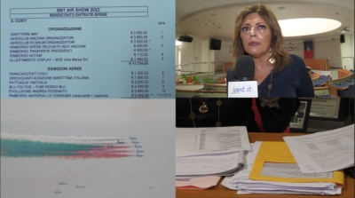 Conferenza stampa della consigliera comunale di San Benedetto del Tronto Luciana Barlocci