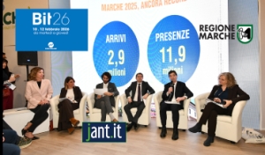 La Regione Marche protagonista alla Borsa Internazionale del Turismo 2026