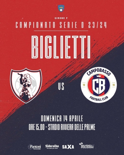 Samb, info su prevendita biglietti