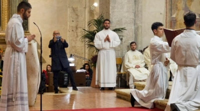 Diocesi in festa per l'ordinazione diaconale di Giovanni Rossi