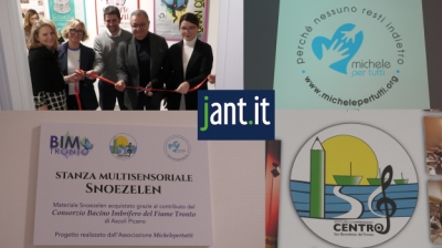 Inaugurata la prima Stanza Multisensoriale, Metodo SNOEZELEN, del Piceno