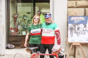 Ciclismo, sociale e ricordi: storie di amicizia legata all&rsquo;Eroica nel nome di Michele Gismondi e Gino Bartali