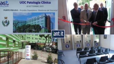 Tutto è pronto per il rinnovato Punto Prelievi del Madonna del Soccorso