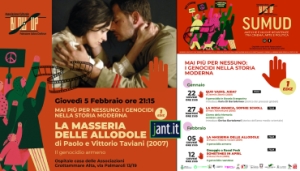 "MAI PIU' PER NESSUNO" I genocidi nella storia moderna