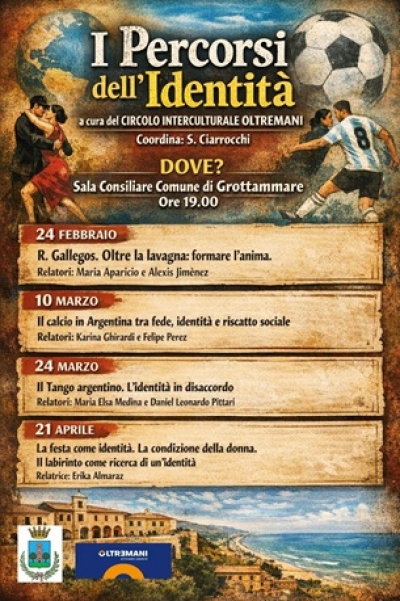 “I percorsi dell’identità”, quattro tappe in Sala consiliare