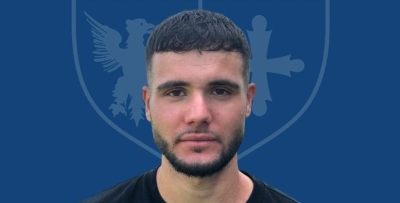 Il difensore Matias Murati per la retroguardia della Fermana