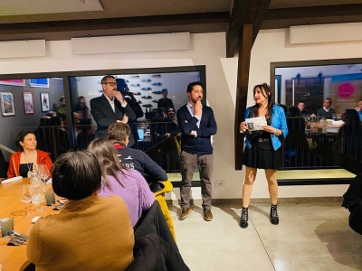 Primo Evento nella Cantina Eroe “Vigneti Vallorani” del ciclo di appuntamenti della Partners in Service srl “Dalla Vigna alla Tavola” “UnMarediMarche”