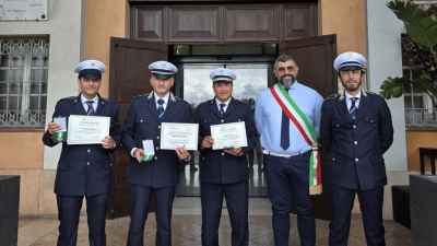 Giornata della Polizia Locale, quattro encomi al Comando di San Benedetto