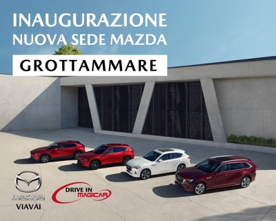 Officina Magicar e la Concessionaria ViaVai vi invitano all’inaugurazione della nuova sede Mazda ViaVai a Grottammare