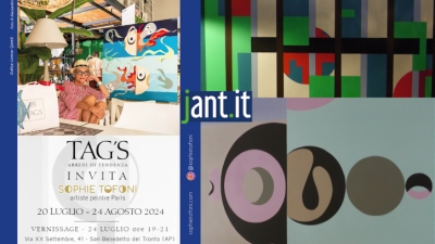 La pittrice Sophie Tofoni espone a San Benedetto del Tronto