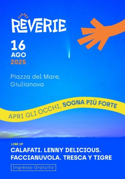 Giulianova si prepara al R&ecirc;verie 2025, il festival che fa sognare con la musica i giovani talenti