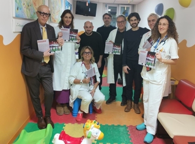La Gazzetta Rossoblù in visita al reparto di Pediatria dell'ospedale Madonna del Soccorso