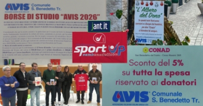 Conferenza stampa dell' AVIS di San Benedetto del Tronto