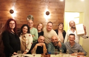 All' Antica Osteria del Borgo grande reunion di ex compagni di classe