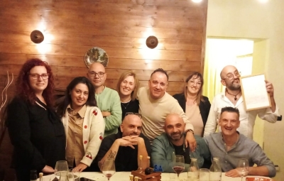 All' Antica Osteria del Borgo grande reunion di ex compagni di classe
