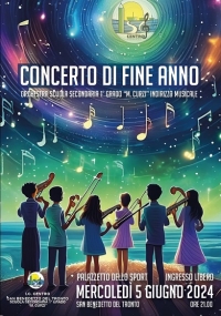 CONCERTO AL PALASPECA: L'ORCHESTRA DELLA SCUOLA CURZI SALUTA L'ANNO SCOLASTICO