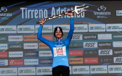 Tirreno Adriatico 2026, l'ultima tappa vinta da Milan ma il vincitore finale è il messicano Del Toro