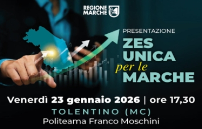 ZES UNICA PER LE MARCHE &ndash; VENERD&Igrave; 23 GENNAIO INCONTRO A TOLENTINO