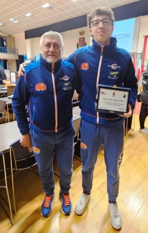 Ben due premi per il giovane atleta Davide Eugeni dell&rsquo;Apsd San Benedetto