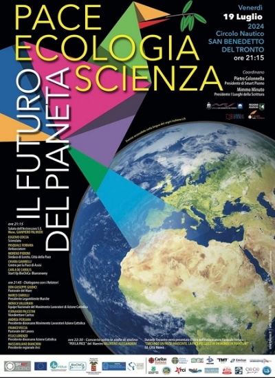 Incontro sul tema “PACE, ECOLOGIA, SCIENZA. IL FUTURO DEL PIANETA” presso il Circolo Nautico