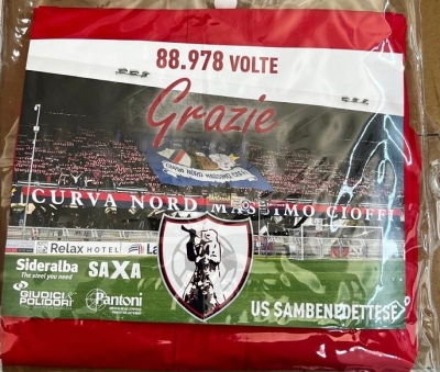 Samb, omaggio ai tifosi rossoblù