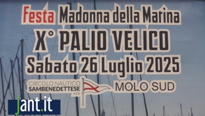 PRESENTATO IL DECIMO PALIO VELICO FESTA MADONNA DELLA MARINA  2025