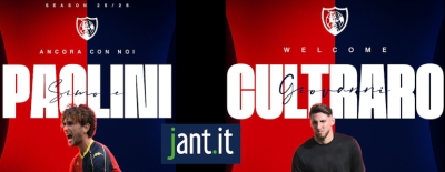 Un nuovo arrivo ed una riconferma per la stagione 2025/2026 della U.S. Sambenedettese