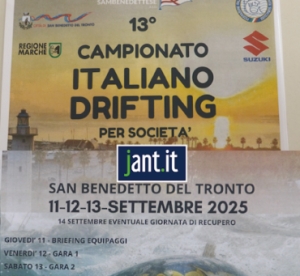 PRESENTATO IL 13&deg; CAMPIONATO ITALIANO DI DRIFTING PER SOCIETA'