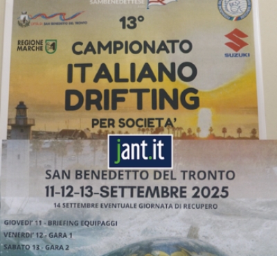 PRESENTATO IL 13° CAMPIONATO ITALIANO DI DRIFTING PER SOCIETA'