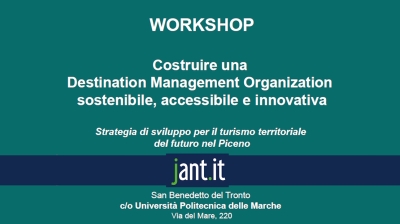 Continua, con successo, la creazione della DMO, Destination Management Organization