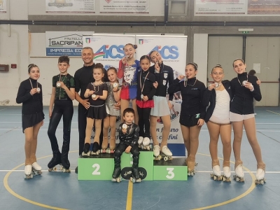 Pattinaggio Artistico: 25 aprile di gare Regionali e Nazionali per la Diavoli Verde Rosa