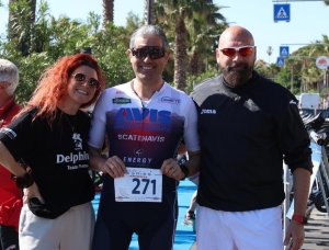Prima edizione del Triathlon Sprint &ldquo;Domus Mare&rdquo; a Grottammare: tra i partecipanti anche il Sindaco Rocchi e il delegato allo Sport Giannetti