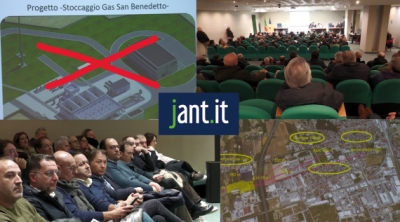 NO ALLO STOCCAGGIO GAS SOTTO LA CITTA'